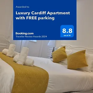Luxury With Free Parking, Free High-speed Internet, Fully Equipped Kitchen Apartment Cardiff